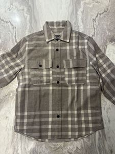 Plaid Button-Up Shirt