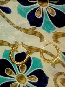 Gold Necklace &amp; Earring Set