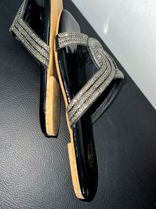 Embellish Open Toe Stylish Flats