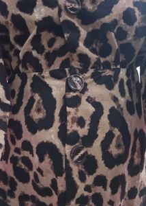Leopard Print Mini Dress