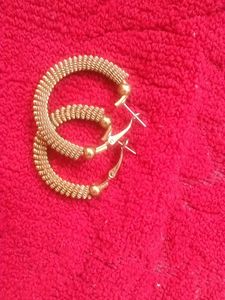 Gold Hoop Earrings