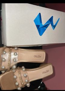 Metro Pearl Embellished Heels