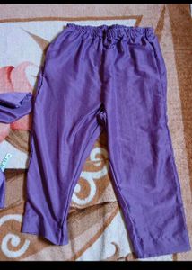 Elegant Purple Kurta