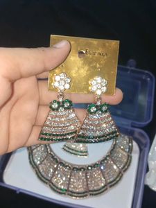 Brand New Bridal Necklace Combo Of 3 Set