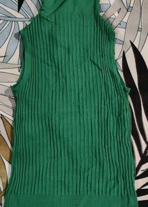 Pearl Work Winter Sweat High Neck Top