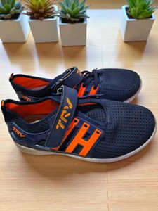 Blue Sport Shoes For Boys