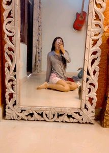 Beautiful Pink Floral Print Low Waist Shorts