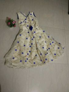White Frock For Girl
