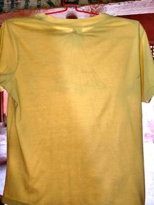 Yellow Graphic Tee