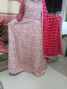 Red &amp; Gold Embellished Lehenga❤️