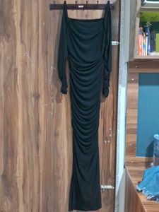 Elegant Black Bodycon Dress