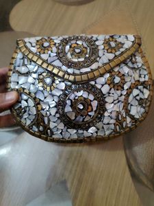 Oxidised Bag In Medium Size