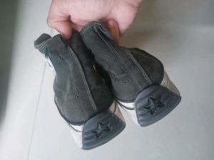 Black Converse High-Top Sneakers