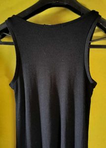 ZARA Elegant Black Maxi Bodycon Dress