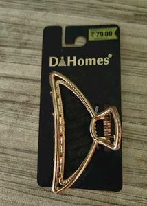 Golden Hair Claw Clip