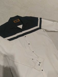 Stylish Two-Tone Shirt