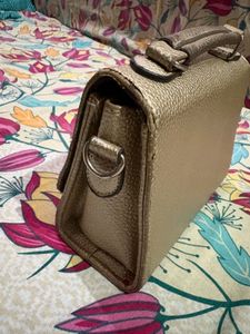 Golden Sling bag Without Strip