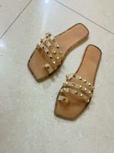 Studded Jelly Slides Size 6