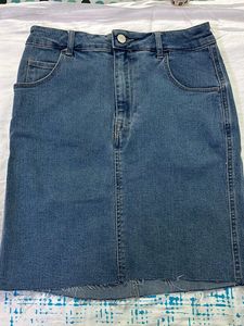 Denim Mini Skirt