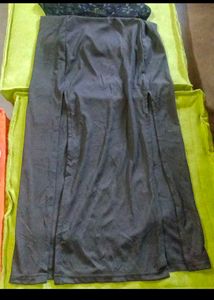 Lace Detail Maxi Slip Dress