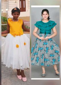 Girls' Party Dresses - Set of 2