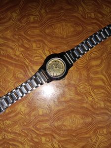 Silver Watch For Men And Women Both