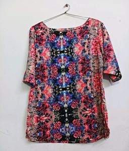 Oversized Floral Top