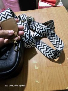 Woven Black Pouch (Wearable Either Way)