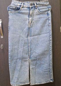 Denim Trendy Skirt