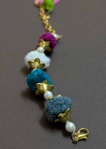 Multi Colored Charm Bracelet