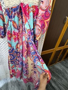 Boho Print Maxi Dress