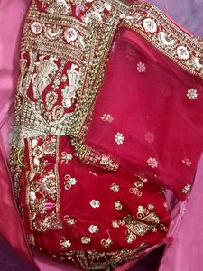 Bridal Lehenga With Protective Bag