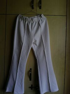 White Flared Pants