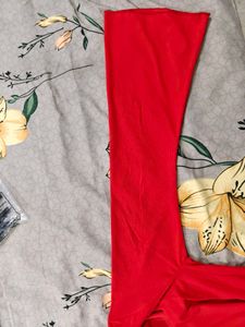 Red Mini A-Line Dress♥️