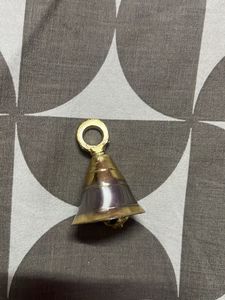 Brass Cow Bell Charm