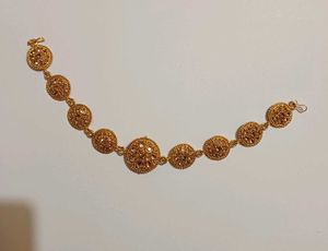 Golden Maatha patti Headpiece