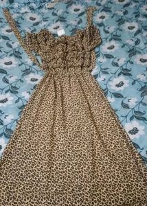 Leopard print Dress