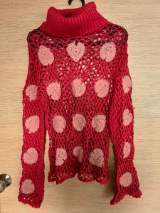 2 in 1 Knitted Turtleneck Sweater 💗