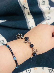Star & Bead Charm Bracelet