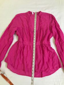 Hot pink Cool Cotton Top Bust 34