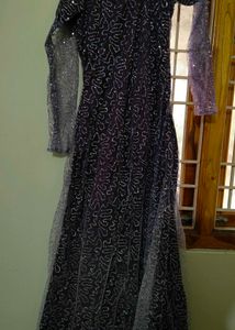 Purple Ethnic Gown