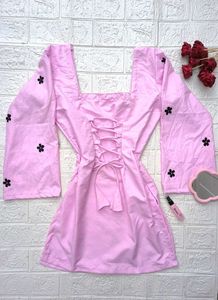 Corset Back Pinteresty Kurti🌸
