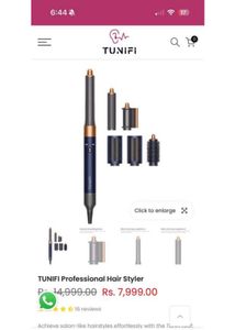 TUNIFI Airwrap, Similar To Dyson