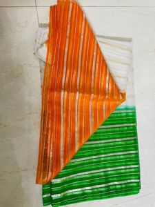 Tricolor Saree For Sale