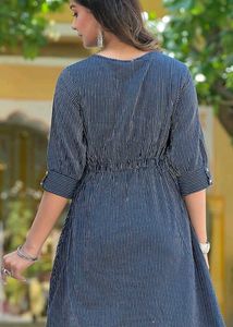 Striped Casual Dress