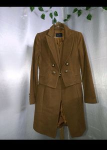Women Brown Overcoat 50%