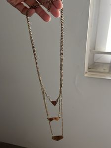 Layered Geometric Necklace