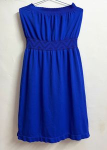 Women’s Blue Mini Tube Dress