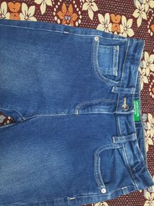 Benetton Star Flare Jeans For Kids