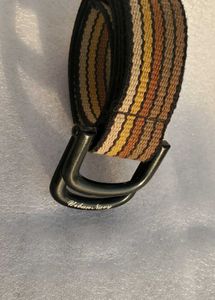 D Ring Canvas Sports Belt (Unisex)